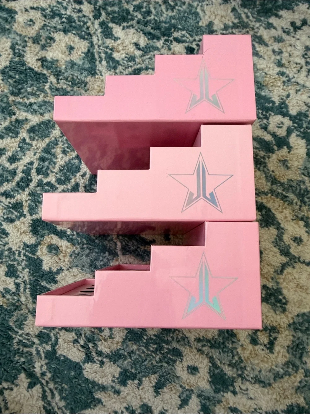 Jeffree Star Pink Lipstick Display Riser - Set of 3